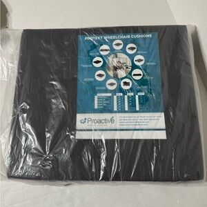 Proactive Medical Protekt Foam WheelChair Cushion Black Size 18”W x 16”D x 3”H
